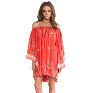 Indah Celeste Angel Wing Mini Dress